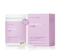 Swedish Collagen Pur 10 000 mg Collagène Marin Poudre 300 g 30 Jours Types 1 et 3 Peptides Cheveux Peau Ongles Articulations Sans Sucre pour Homme et Femme