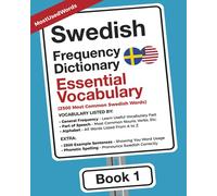 Swedish Frequency Dictionary - Essential Vocabuary: 2500 Most Common Swedish Words