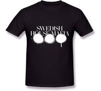 Swedish House Mafia Don't You Worry Child Print Tee Printed Men's Cotton T Shirt Streetwear Funny Tops Black XXL