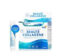 Swedish Nutra Collagen Beauty 10 000 mg Collagène Marin Liquide 20 Doses 25 ml Acide Hyaluronique Biotine Vitamine C Cheveux Peau Ongles Articulations Sans Sucre pour Homme et Femme