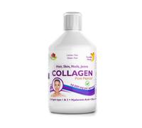 Swedish Nutra Collagen Liquid 10 000 mg - Collagène bovin hydrolysé avec acide hyaluronique, vitamines et minéraux, 500 ml
