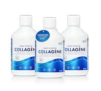 Swedish Nutra Collagène Marin 10.000 mg Liquide, 3 x 500 ml, 60 jours