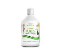 Swedish Nutra Liquide multivitaminé pour enfants - Paquet de 500 ml, approvisionnement de 33 jours | Saveur d'orange avec 28 ingrédients actifs | Arôme 100% naturel | Taux d'absorption élevé