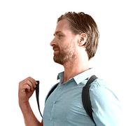 Swedish Posture Flexi Posture Trainer pour Une Meilleure Posture - M/L Noir - Moins de maux de Dos - Active Les Muscles - intensité réglable - Contre la Tension - améliore la Posture