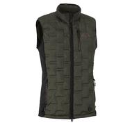 Swedteam Alpha Pro M Gilet chauffant avec powerbank vert 3XL