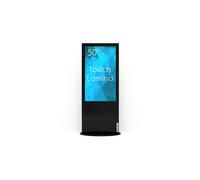 SWEDX Touch Lamina 50" Display tactile avec panneau 4K, minuterie & 24/7 continu