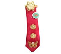 Sweeaau Accessoire de cheveux Hanbok de nationalité coréenne avec papillon et fleur - Bandeau traditionnel Yanji pour femme - Accessoire ethnique