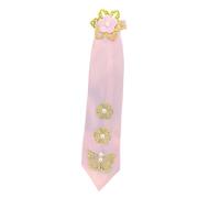 Sweeaau Accessoire de cheveux Hanbok de nationalité coréenne avec papillon et fleur - Bandeau traditionnel Yanji pour femme - Accessoire ethnique