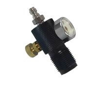 Sweeaau Adaptateurs de valves professionnels pour réservoirs de plongée - Régulateur lourd pour bouteilles d'oxygène en milieu marin