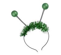 Sweeaau Bandeau unique avec boules de printemps avec effet lumineux - Accessoire de cheveux pour festivals de musique et événements - Accessoire de fête pour jeunes