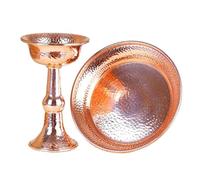 Sweeaau Bol tibétain en métal pour cérémonies religieuses et décorations de bureau
