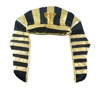 Sweeaau Chapeau égyptien pour cosplay, pharaon, roi, costume vintage, pour déguisement, fête, cosplay, jeu de rôle, coiffe, pharaon, roi