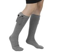 Sweeaau Chaussettes chauffantes électriques rechargeables par USB - Pour homme et femme - Pour le sport, le ski, la randonnée, le camping, la pêche