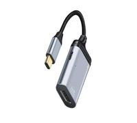 Sweeaau Convertisseurs compacts de type C vers VGA offrant une vidéo haute résolution et une capacité de charge rapide pour ordinateur portable de type C Hub de charge rapide