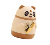 Sweeaau Distributeur de cure-dents de type poussoir - Joli panda - Organisateur automatique - Boîte de rangement pour la maison - Boîte de type presse