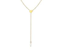 Sweeaau Élégant collier de perles avec chaîne papillon en forme de cœur pour ajouter une touche de romantisme à n'importe quelle tenue. Collier en alliage