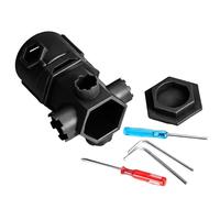 Sweeaau Ensemble de clés aérateur de robinet portable 16 en 1 pour un entretien rapide et une réparation à la maison ou à un usage commercial Outil aérateur d'entretien du robinet de salle de bain