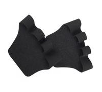 Sweeaau Gants antidérapants pour haltérophilie - Protection de la paume - Quatre doigts - Pour exercices de fitness - Haltères - Poignée d'haltérophilie