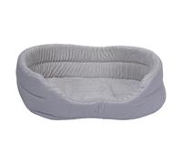 Sweeaau Lit chaud et câlin pour animal domestique et voyage, design semi-fermé, antidérapant, lavable en machine pour chiens de grande race