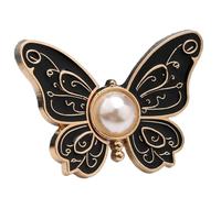 Sweeaau Lot de 1/6 épingles à boutons papillon réglables pour pantalons - Pas de couture nécessaire