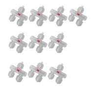 Sweeaau Lot de 10 valves d'air unidirectionnelles pour aquariums d'oxygène de 1,9 cm - Anti-refoulement - Accessoires d'aquarium