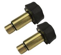 Sweeaau Lot de 2 adaptateurs de rechange en laiton pour nettoyeur haute pression 7110166