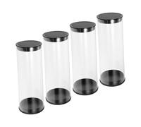 Sweeaau Lot de 4 boîtes de transport transparentes pour tonneaux de golf