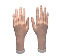 Sweeaau Mannequin féminin pliable réaliste pour entraînement des ongles, pratique de l'art des ongles, photographie réaliste, main flexible pour affichage artistique