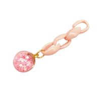 Sweeaau Pendentif boule de verre en résine - Accessoires de fabrication de bijoux pour décorer un journal et un carnet, un porte-clés