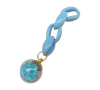 Sweeaau Pendentif boule de verre en résine - Accessoires de fabrication de bijoux pour décorer un journal et un carnet, un porte-clés
