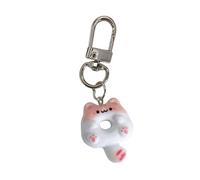 Sweeaau Porte-clés en forme créative - Jouet animal - Porte-clés donuts - Décoration pour femme - Accessoires de sac à dos tendance