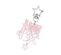 Sweeaau Porte-clés réconfortant en acrylique avec mots inspirants pour les femmes, b, taille unique