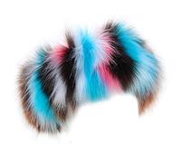 Sweeaau Serre-tête en cheveux artificiels - Chapeau russe en fourrure - Coiffe de cosplay - Serre-tête pour femme - Bandeau adulte pour femme
