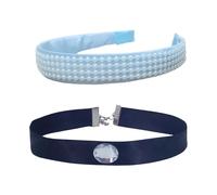 Sweeaau Serre-tête et tour de cou Cendrillon - Accessoire de costume pour enfants - Accessoire de déguisement pour filles - Diverses occasions - Accessoire de déguisement pour fête d'anniversaire