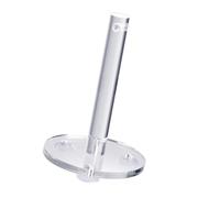 Sweeaau Support de fil portable en acrylique pour poignet - Distributeur de fil de bureau - Support de bobine de fil pour crochet - Guide ergonomique pour crochet