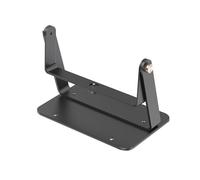 Sweeaau Support de projecteur en métal à double tige rotative - Suspension murale au plafond réglable en hauteur - Support d'installation en métal épais