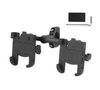 Sweeaau Support de téléphone pour vélo de montagne - Alliage d'aluminium - Support universel pour guidon de vélo - Clip de fixation pour scooter