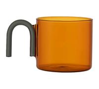 Sweeaau Tasse à café ronde en verre transparent de 300 ml pour cappuccinos, expresso, verrerie élégante, sans danger pour la santé