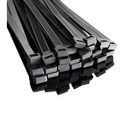 SWEED 600mm Serre Cable Grand Noir, 250pcs Riselant Durable, Collier De Serrage Fort, Serflex Cable long Usage en Exterieur et Interieur ou Jardinage