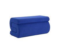 sweeek - Banc Design revêtement Bouclette Bleu 1-2 Places L 92 x P 50 x H 45cm - Sasha