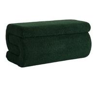 sweeek - Banc Design revêtement Bouclette Vert 1-2 Places L 92 x P 50 x H 45cm - Sasha