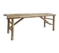 sweeek | Banc en bambou 120cm Naturel G