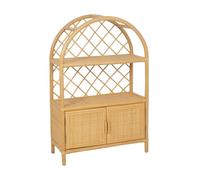 sweeek - Bibliothèque Enfant Exotique rotin Naturel - 70x30x106cm - Arlo