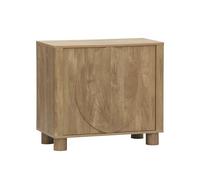sweeek - Buffet Exotique Effet Bois de manguier 2 Portes 80cm Pondi