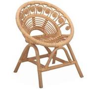 sweeek | Chaise enfant en rotin Alice Naturel G