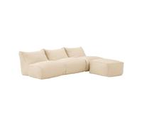 swe hauffeuses et Repose Pied extérieur oléfine Beige - Pluma