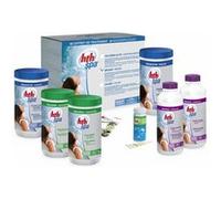 sweeek Kit complet traitement de l'eau au Brome coffret d'entretien HTH pour SPA gonflable G