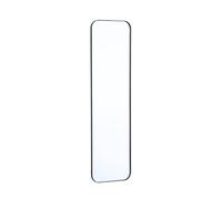 sweeek - Miroir rectangulaire Acier Noir 34 x 119 x 1.8 cm - Harold