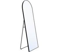 sweeek - Miroir sur Pied en Aluminium 60 x 165 x 2.8 cm Noir - Justin