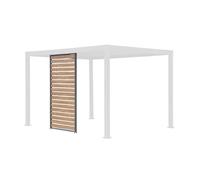 sweeek - Persienne 130cm pour pergola bioclimatique aluminium 3x4m Triomphe PERSIENNE 130CM TRIOMPHE